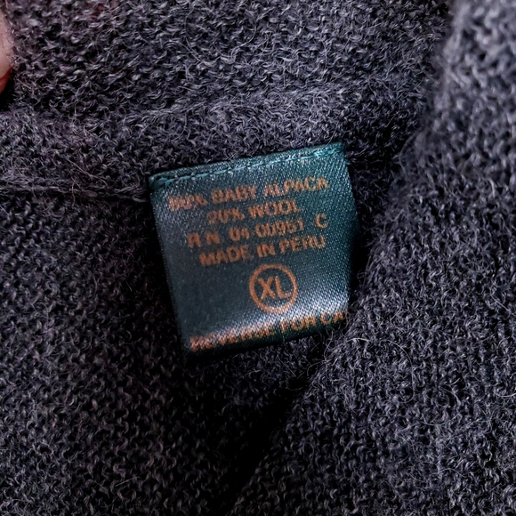 J. MICHAELS alpaca wool sweater vest - Picture 5 of 5